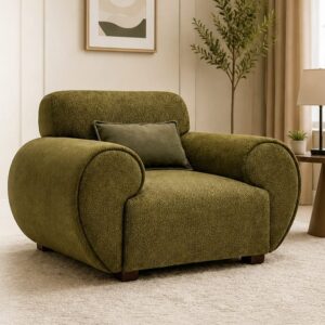Modern Single Seat Sofa Design with Custom Sofa Cover